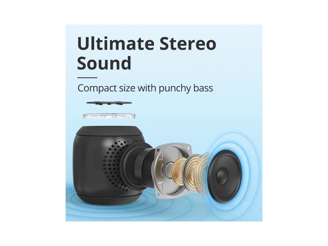 Tronsmart T7 Mini 15W Portable Outdoor Bluetooth Speaker - Black Tronsmart T7 Mini 15W Portable Outdoor Bluetooth Speaker - Black